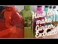 How to make ginger extract