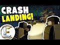 CRASH LANDING! - Unturned Roleplay Outbreak Story S2#1 (Landed In Unknown Place and It's Snowing)