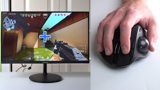 I Tried Gaming On A Trackball Mouse - Gameplay tests