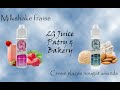 2gjuice  milkshake fraise  creme glace amande douce