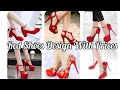 Most Beautiful Red Shoes Designs With Prices || Girl's Shoes Design ||