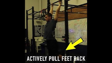 Toes To Bar Progression from WODprep (5 Simple Steps)