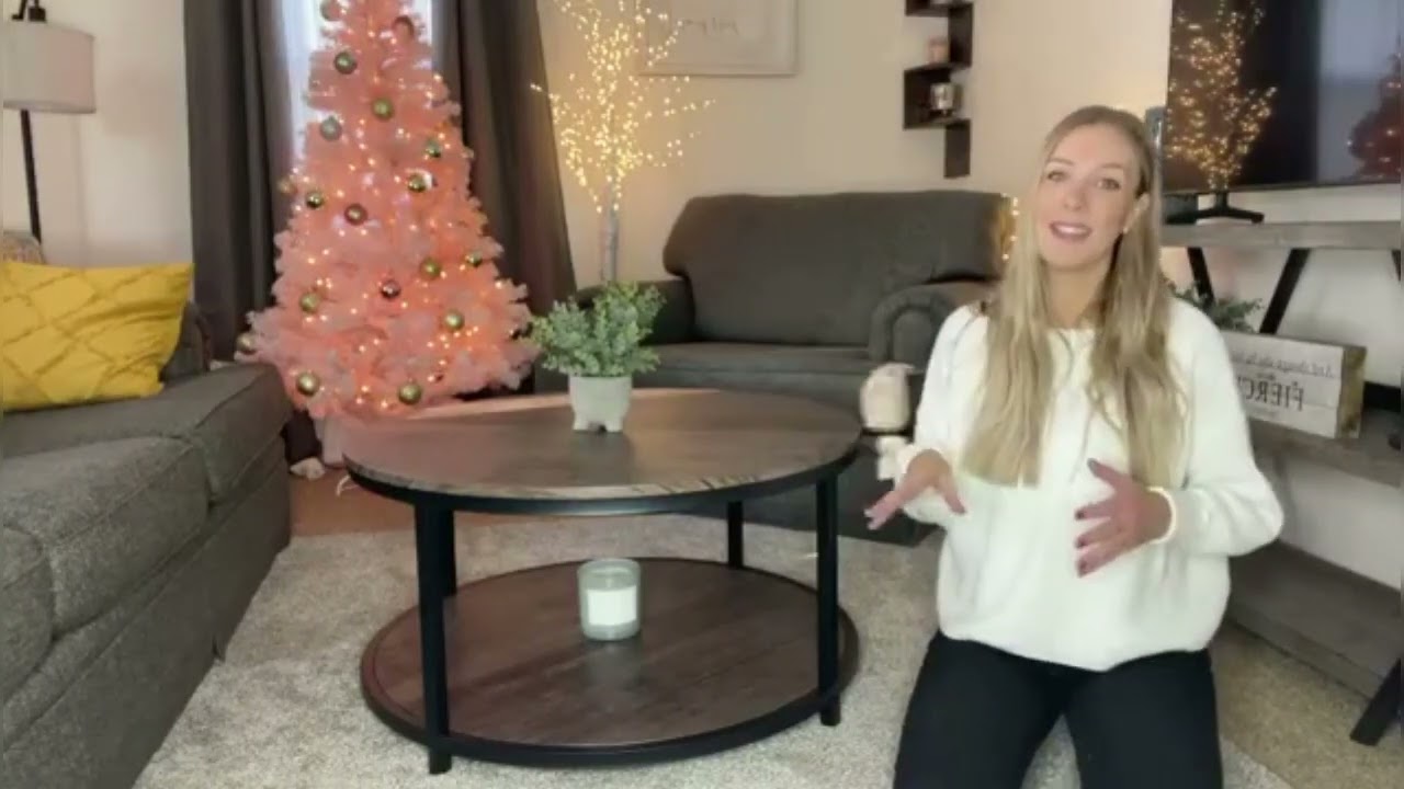 Martin Furniture Desk And Return, Weathered Dove