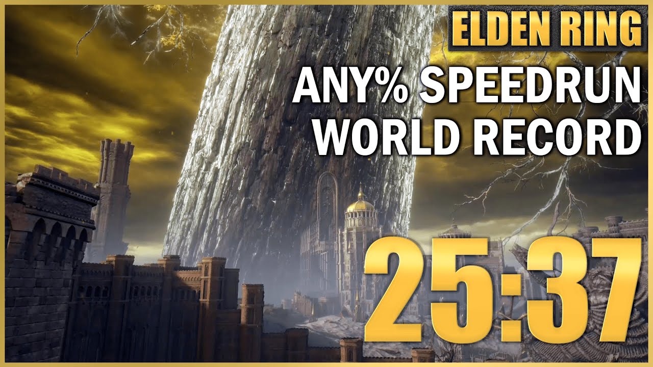 Elden Ring Any% Speedrun in 59:38 (WORLD FIRST SUB HOUR RUN) 