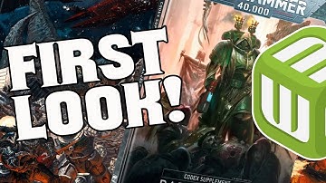 NEW Dark Angels Codex Suplement First Impressions - Warhammer 40k Codex Review