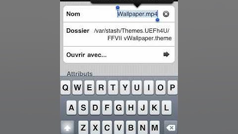 Add a video wallpaper to your iphone ipod touch