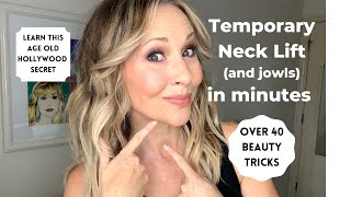 Temporary Neck Lift in Minutes