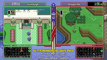 AD Keys Boots (Open) Jan 26 2022. ALTTP Randomizer Daily Race