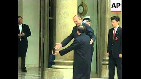 FRANCE: PARIS: CHINESE PREMIER ZHU RONGJI VISIT UPDATE - DayDayNews