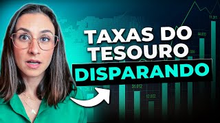 Taxas de rentabilidade DISPARANDO no Tesouro Direto IPCA+! Vale a pena investir agora?