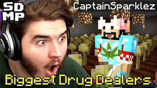 Jschlatt Busts The Biggest Drug Dealers on SDMP Minecraft with CaptainSparklez (Schlatt)