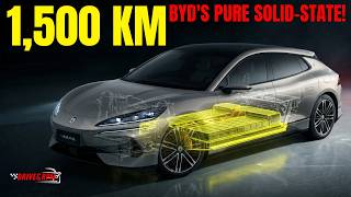 1,500km Range: Why BYD's PURE Solid-State Battery Destroys Semi-Solid!