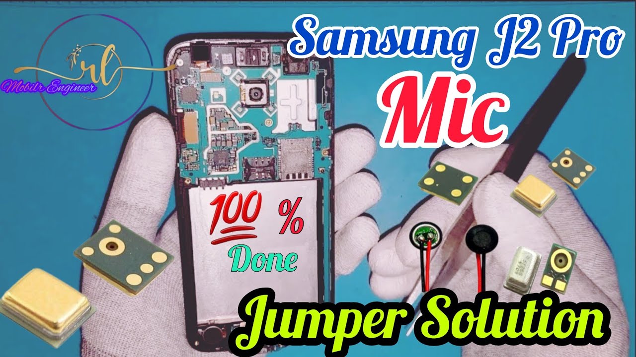 Samsung J2 Pro Mic Jumper Full Solution Youtube