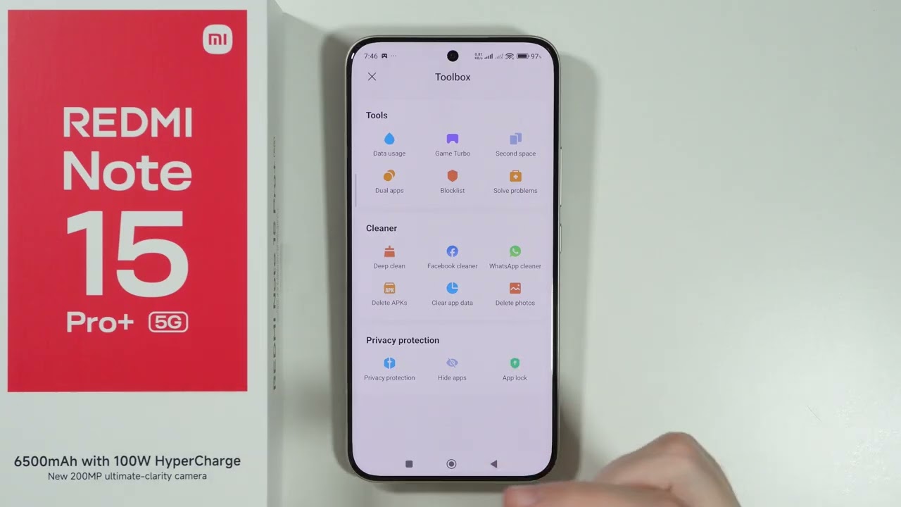 Redmi Note 15 Pro/Pro+ 5G: Как заблокировать доступ приложений к Wi-Fi