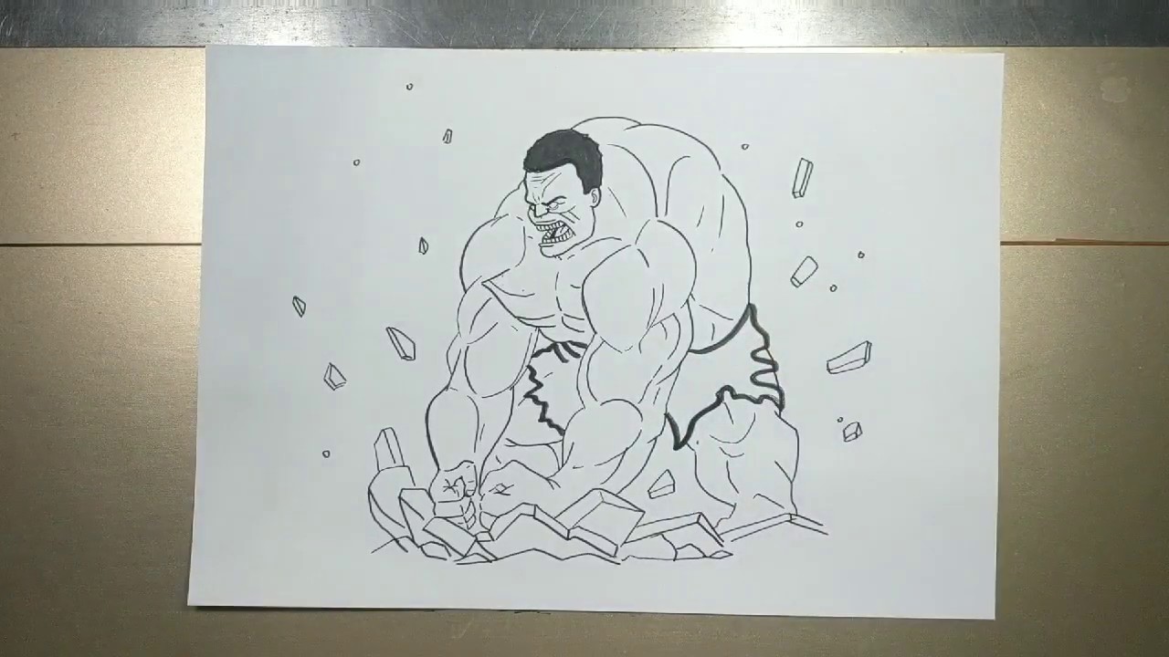 Top more than 214 hulk full body sketch super hot