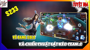 Tâm ma tuyệt địa S609 - Võ Đang solo và chiến thuật lật kèo team 3 | Thiên Nhai TV