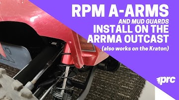 Installing Rear RPM A-Arms and Mud Guards on the Arrma Outcast 8S