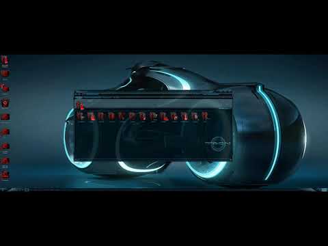 Tron theme for Windows 10 1903/1909 19h1+ by Alienbyte Support for Ultimate Desktops 4K 5K 8K