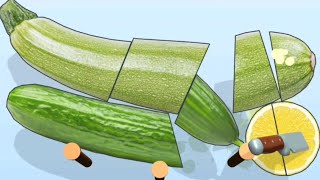 Slice it!!! Level 1045-50 | ASMR Slicing Delicious fruit shake Very Relaxing ASMR Fruit cutting Game screenshot 4