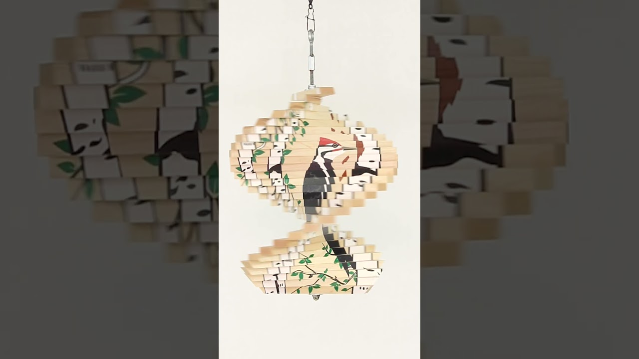Woodpecker Wind Spinner — Maple Landmark