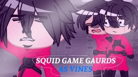 Squid Game guards as vines (+Front man)