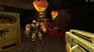 vitaQuakeII on RetroArch with 4k res and high res models/textures