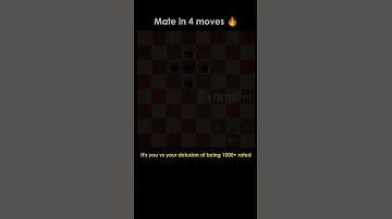 4 Queens vs 3 Queens & a Knight | Chess Puzzle