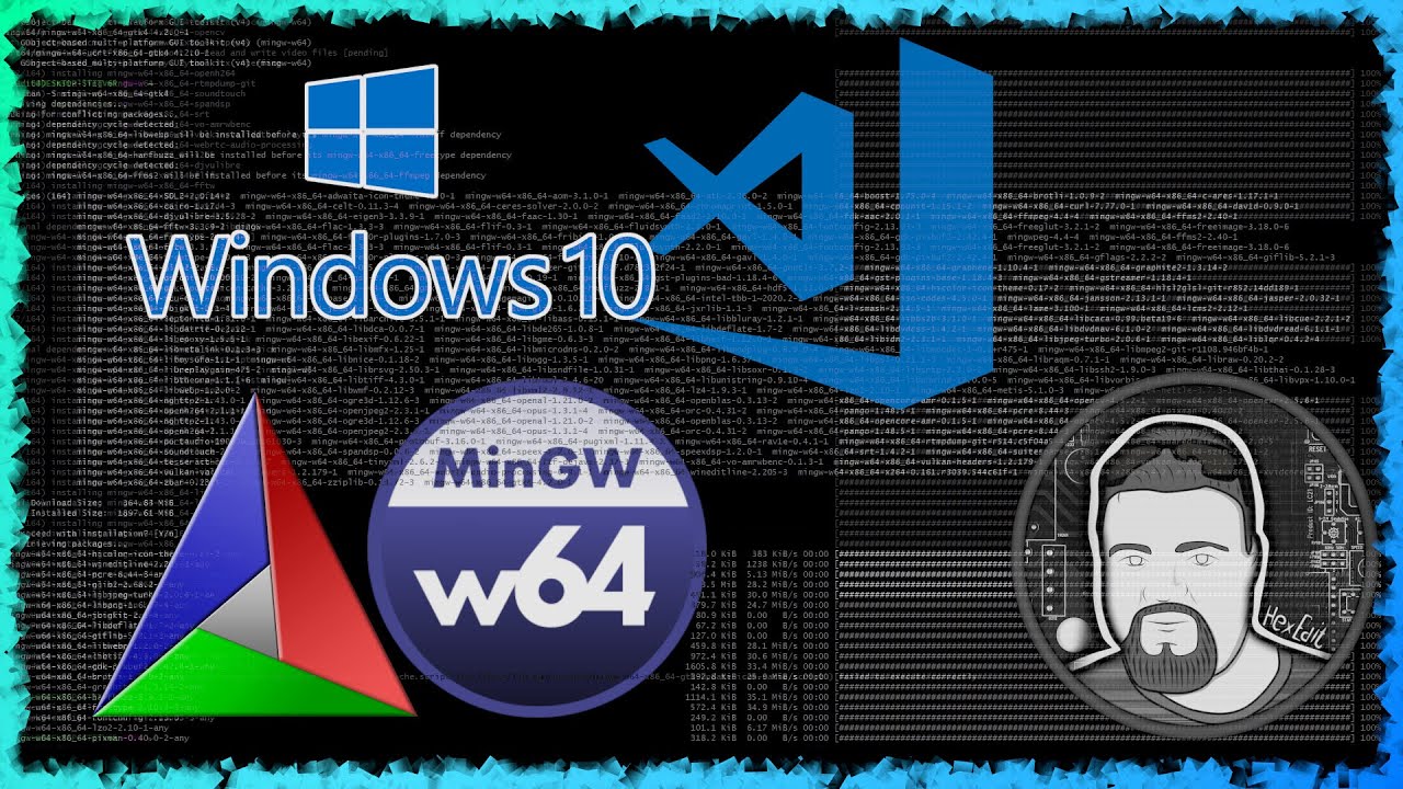 Windows 10 / VSCode / CMake / MinGW - YouTube