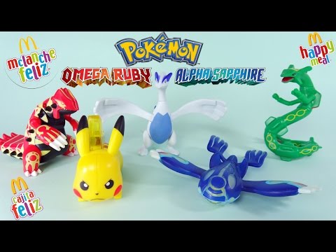 Brinquedos Pokémon de volta ao McDonald's