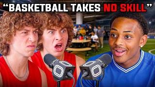 BASKETBALL vs SOCCER... ONE SPORT GOT EMBARRASSED screenshot 4