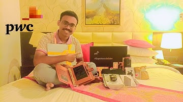 PwC Welcome Kit And Laptop 💻| Unboxing PWC Gift Hamper | Goodies Box Received | Unique Gifts 🎁💐