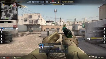 CS:GO - Incredible Clutch! All Headshot With P2000