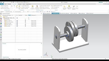 NX Assembly Tutorial | NX Assembly Constraints