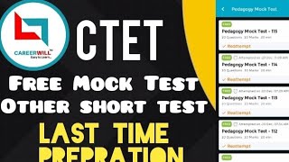 CTET free mock test app @MastersAddaOfficial Test your knowledge by giving mock test(Hindi+Eng screenshot 1