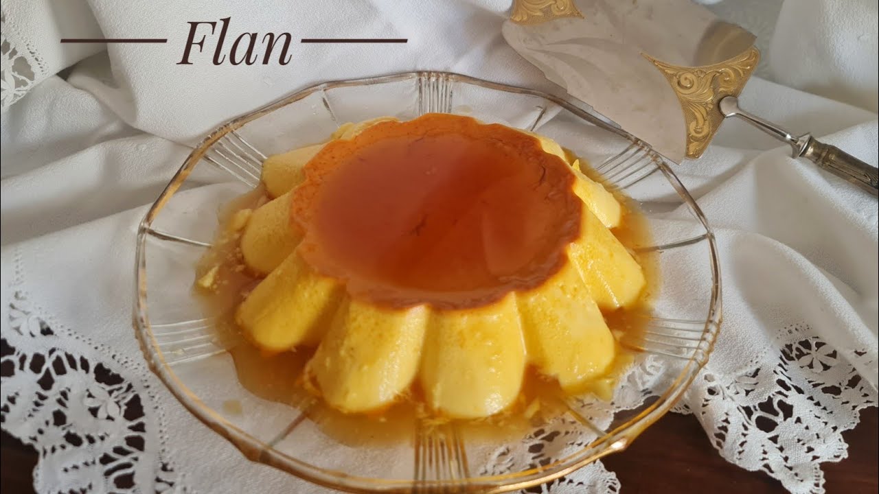 FLAN de huevo casero 🍮 Cremoso y suave