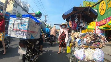 CẬP NHẬT CHỢ SÁNG BÙI MINH TRỰC P5 Q8 SÀI GÒN