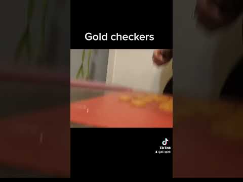 Gold checkers