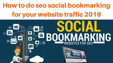 How to do seo social bookmarking for your website traffic 2019 | Digital Marketing Tutorial