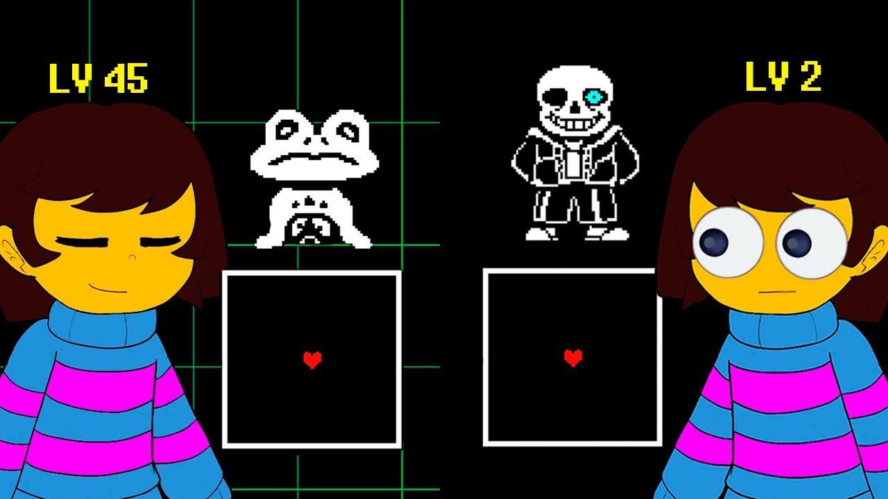 Undertale, mas meu LOVE é aleatório