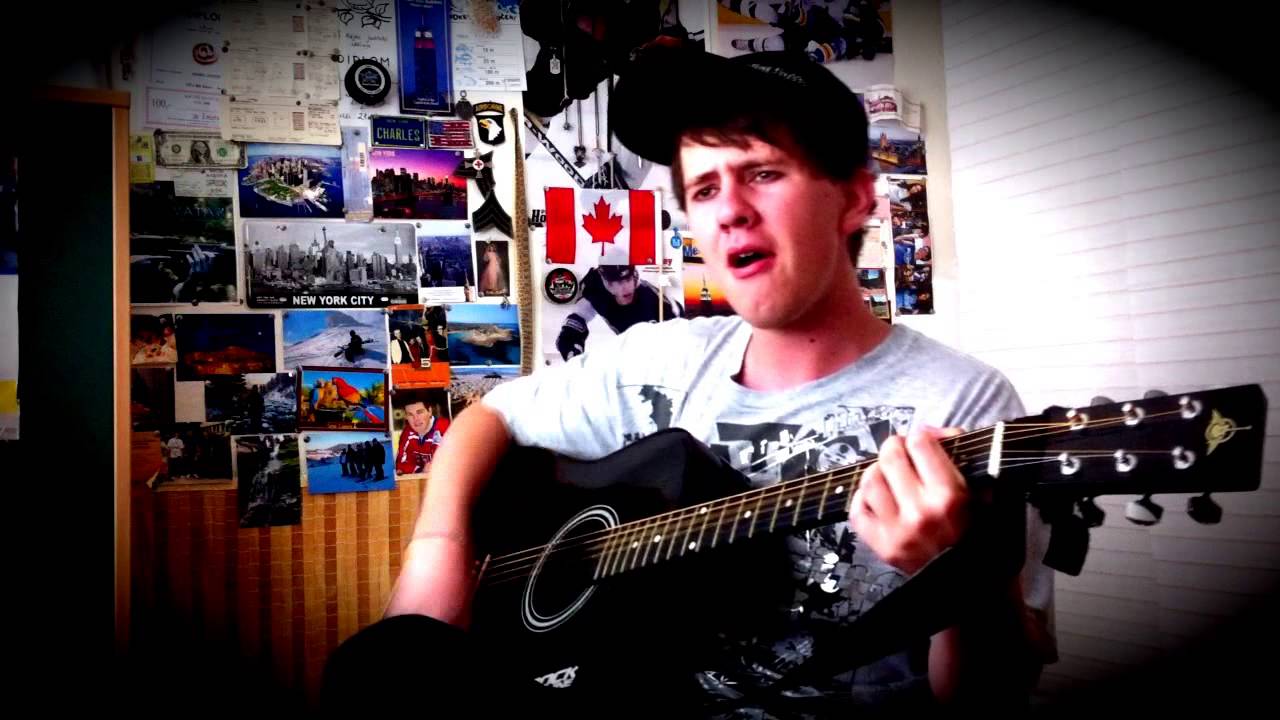 Good charlotte my bloody valentine acoustic guitar vocal voice cover by nEscafeX