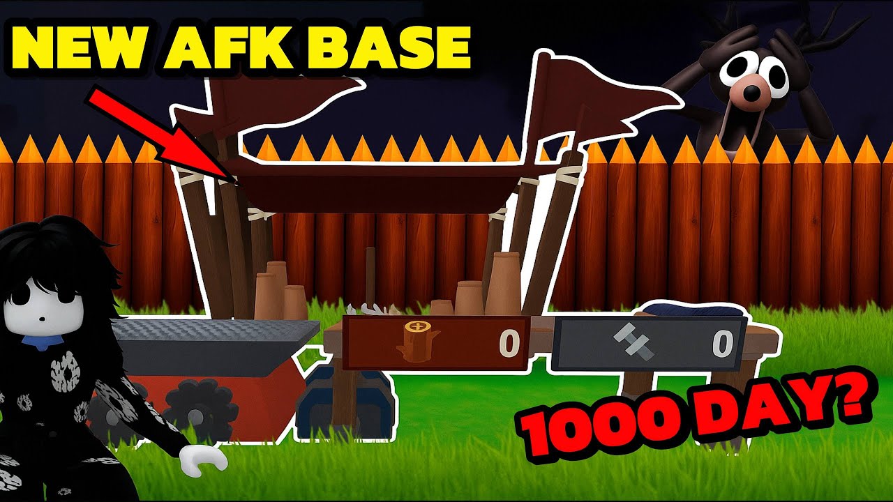 🔥 BUILT A NEW AFK BASE IN 99 NIGHTS IN THE FOREST! 🌲 - YouTube