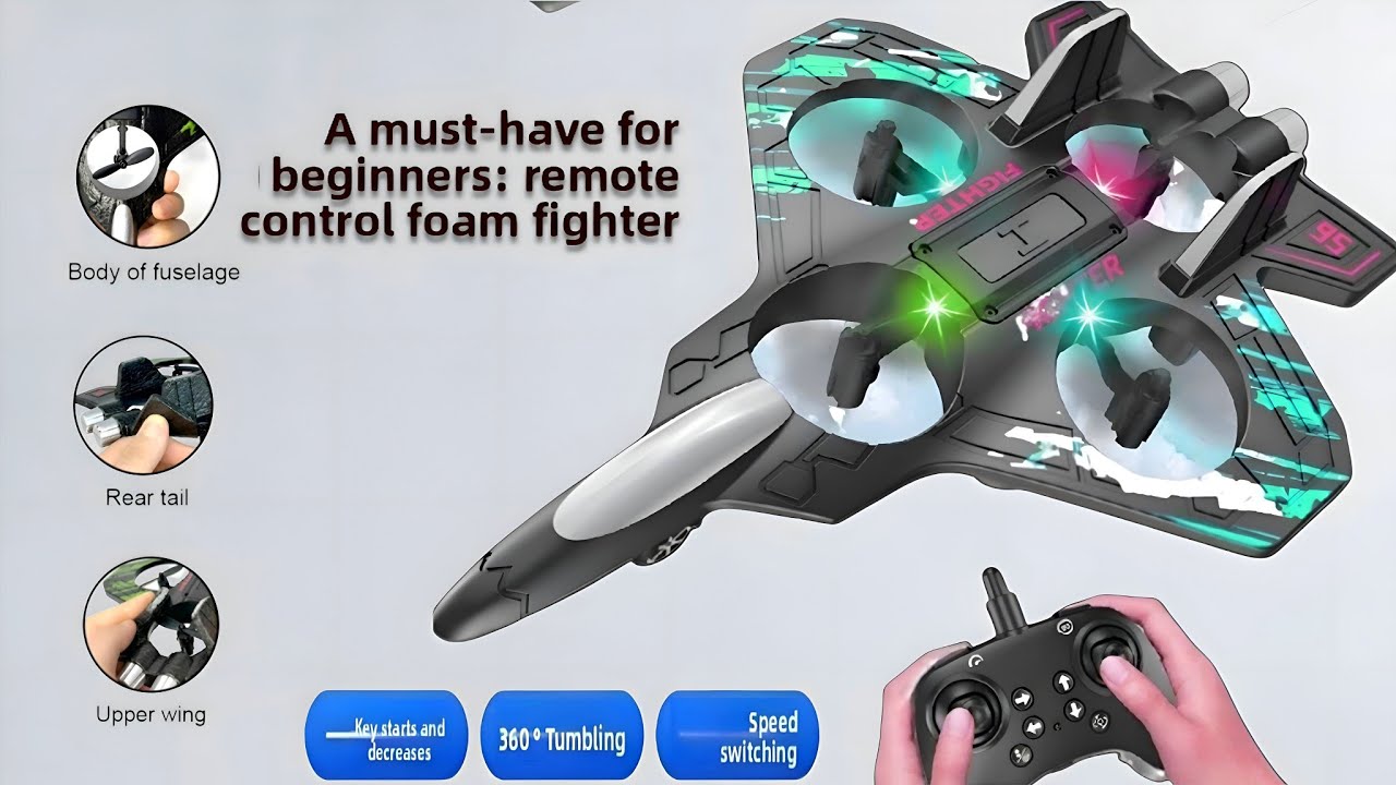 Starfighter jet Rc Aeroplane unboxing & Testing