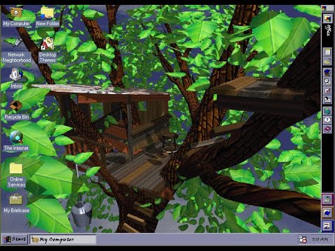 Plus! for Kids (Windows95) Theme - Tree House
