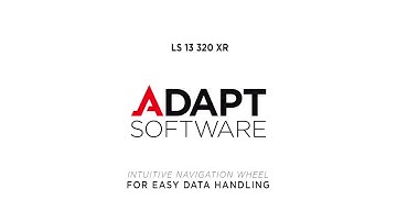LS 13 320 XR ADAPT Software - Navigation Wheel