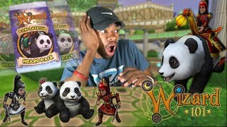 Wizard101: I NEED THIS MOUNT! (Pandamonium Hoard Pack Opening)
