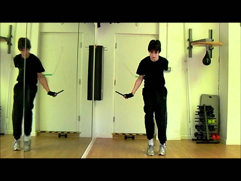 Backwards EB toad jump rope trick slowmotion YouTube