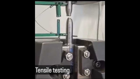 Tensile testing