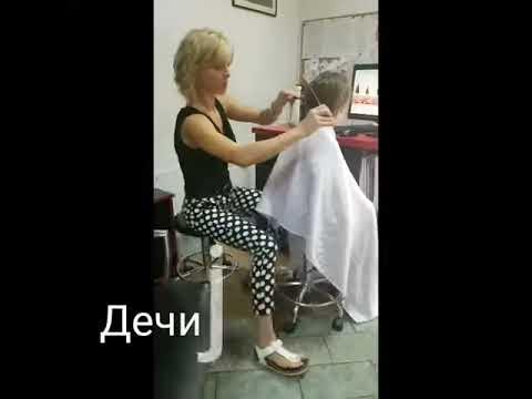 Frizerski salon Happy team - decije šišanje - YouTube