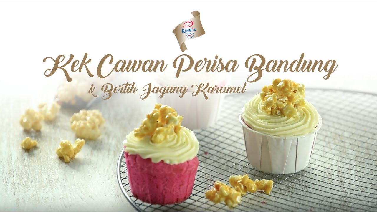 King's Kek Cawan Perisa Bandung & Bertih Jagung Karamel 