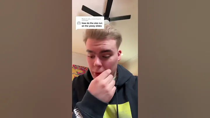 yeezy slide sizing!! #youtubeshorts #sneakerhead
